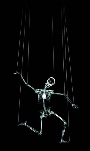 skeleton marionette, getty image dv385043 (RF)